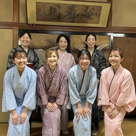 距離の近い温かいおもてなし◎