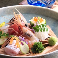 食材に妥協なし！厳選して仕入れる佐渡の魚やブランド牛