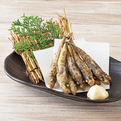 <愛知県産>目光の唐揚げ/海ぶどう　各