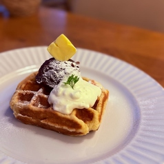 あんバターワッフル