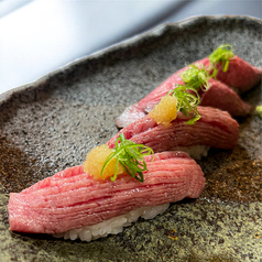 近江牛大トロ炙りにぎり