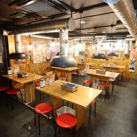 アットホームな店内