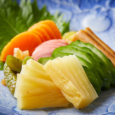 漬物盛合せ