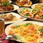 コロナ込★ヨーロッパコース150分[飲放]7品4000⇒3500円！大人気のパエリア付き！