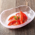 料理メニュー写真 トマトのマリネ～対馬藻塩のジュレ～