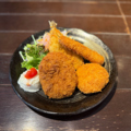 料理メニュー写真&nbsp;選べるミックスフライ定食