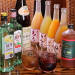 フルーティーで飲みやすい果実酒が勢揃い◎女性に人気の甘く華やかな１杯をご堪能下さいませ。