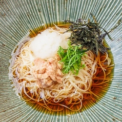 ツナおろしそうめん