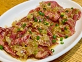 料理メニュー写真&nbsp;ネギ塩だれの牛タンと牛ハラミ