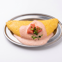 明太チーズオムレツ