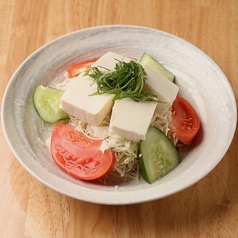 豆腐サラダ