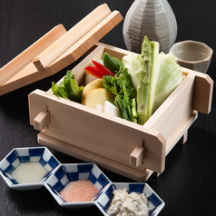 なすびオリジナル温野菜