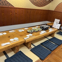 【ゆったりとしたお座敷がございます】