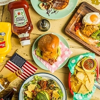 本場仕込みのアメリカンフード
