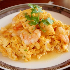 海老と卵のふっくら炒め