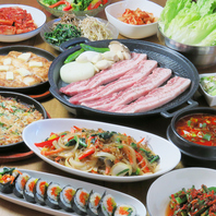 本場の味の韓国料理