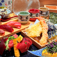 鮮魚、天ぷら、日本酒など...自慢の品を堪能あれ