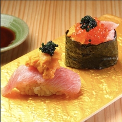 雲丹とろキャビア握り