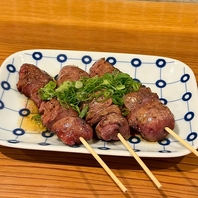 香ばしく焼き上げる自慢の焼鳥
