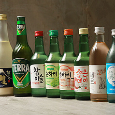韓国で愛されるお酒多数！国産生マッコリもご用意♪