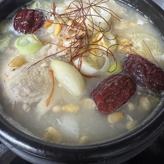 自家製サムゲタンの写真