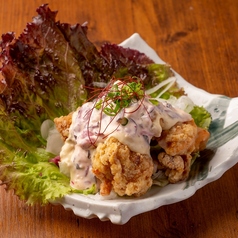 チキン南蛮　しば漬ソース