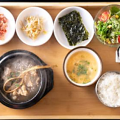 コリコムタン定食（牛テールスープ）