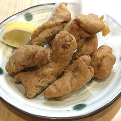 ホルモンの味付け唐揚げ