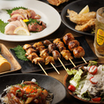 名物のネギ塩牛タンや和牛肉寿司のほか、お刺身・馬刺し・鶏料理など、自慢の創作料理を豊富にご用意！見た目も味もバッチリで、どれを食べるか迷う楽しさも満喫できます！コスパ抜群のメニューです！