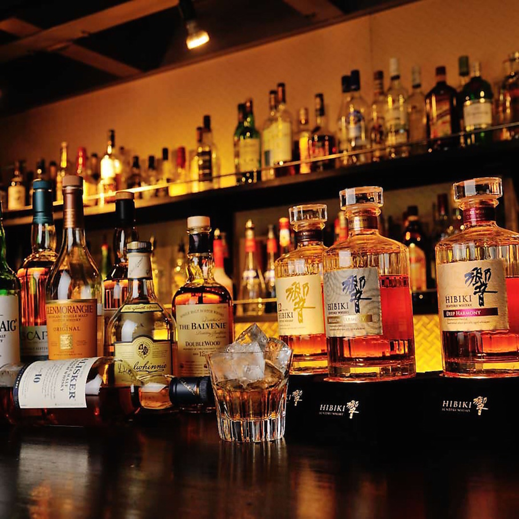 豊富なアルコールが人気の秘密！お好きなカクテルもお作りいたします！