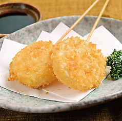 蓮根串揚げ