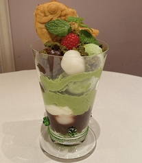 抹茶パフェ