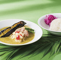 料理メニュー写真&nbsp;鶏とナスのグリーンカレー