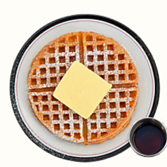 Maple Butter Waffle (メープルバターワッフル)