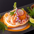 料理メニュー写真&nbsp;ランチ 蟹と寿司おまかせコース