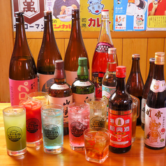 日本酒からサワーまで勢ぞろい!