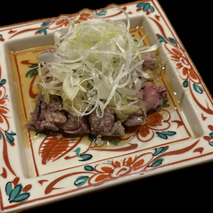 極上レバネギ刺し