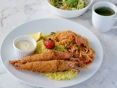 エビフライトルコライス(特大有頭海老使用)