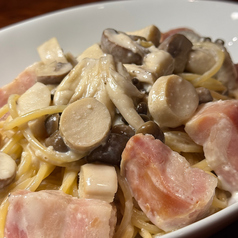 おつまみクリームパスタ