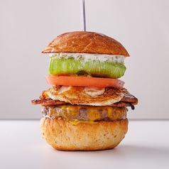 厚切りベーコンエッグチーズバーガー