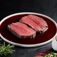 特上和牛シンタマ200gのコンフィ　炭火焼赤身ステーキ