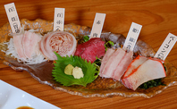 鯨の刺身５種盛り（2人前）