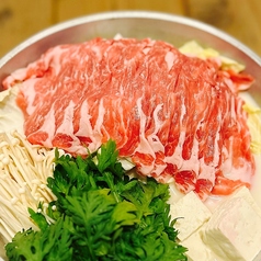 三河もち豚の味噌鍋　