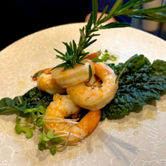 海老の香草焼き