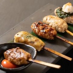 溢れる肉汁に感動！食感がクセになる黄金比率のつくね◎