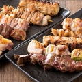 料理メニュー写真&nbsp;おまかせ串焼き 5本盛り