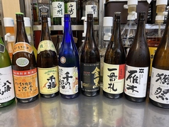 お酒種類豊富。