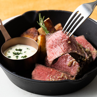 鹿児島産黒毛和牛サーロインのステーキフリット