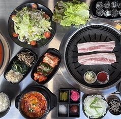 “神話” 韓国料理専門店のコース写真