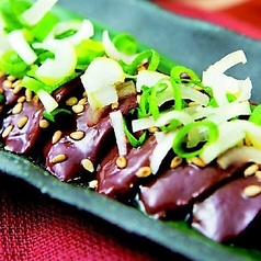 【売り切れ御免！！】ネギだれ馬レバ刺し/やみつきクリスピーパスタ